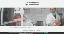 Desktop Screenshot of clinicadentalvivasteno.com