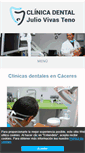 Mobile Screenshot of clinicadentalvivasteno.com